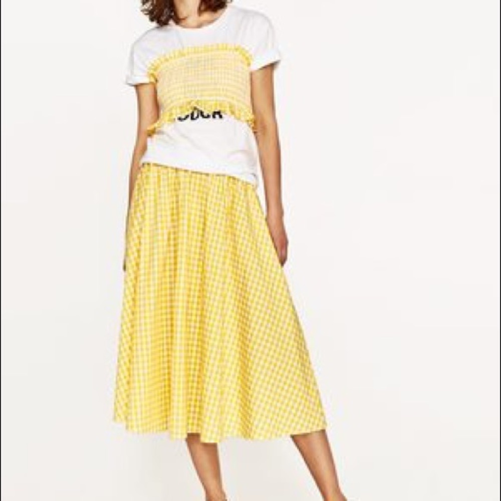✨NWT✨ Zara Tube Top and Skirt set